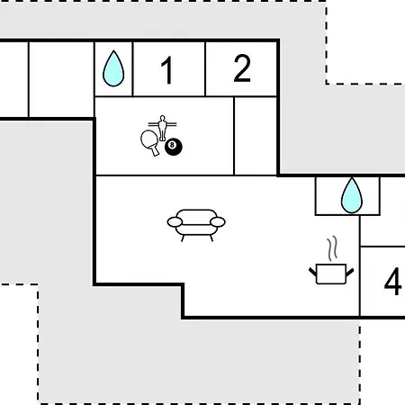 度假居 4 Bedroom Pet Friendly In *